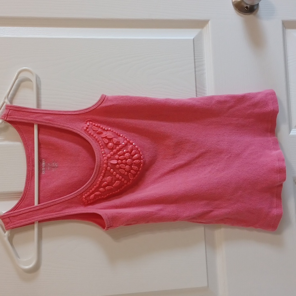 Old Navy medium pink tank top